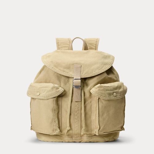 Flap-Top Canvas Backpack - Polo Ralph Lauren - Modalova