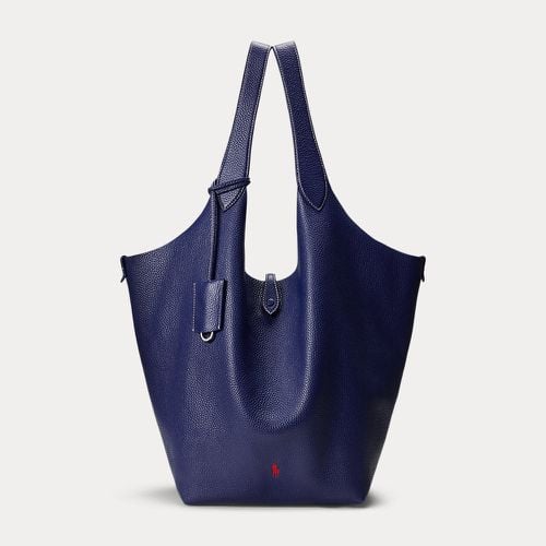 Polo Play Leather Large Tote - Polo Ralph Lauren - Modalova