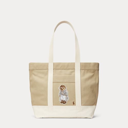 Polo Bear Canvas Medium Tote - Polo Ralph Lauren - Modalova