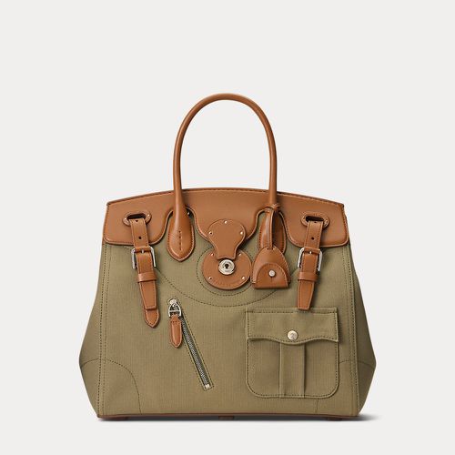 Soft Ricky 33 Calfskin-Trim Canvas Bag - Collection - Modalova