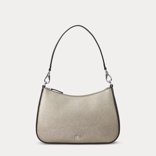 Crosshatch Leather Medium Danni Bag - Lauren - Modalova