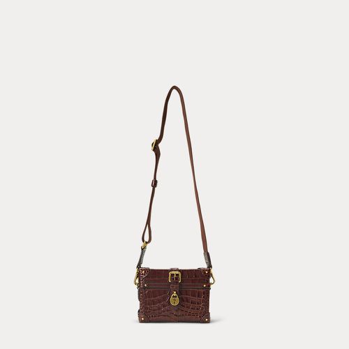 Embossed Small Tanner Luggage Crossbody - Lauren - Modalova