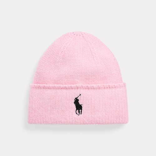 Pink Pony Merino Wool Beanie - Polo Ralph Lauren - Modalova