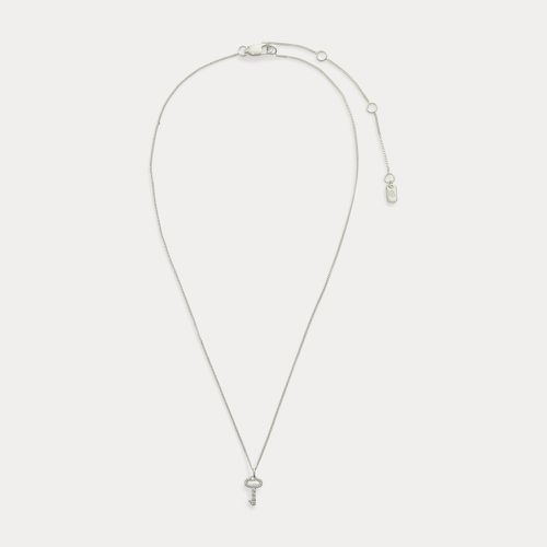 Sterling Key Pendant Necklace - Ralph Lauren - Modalova