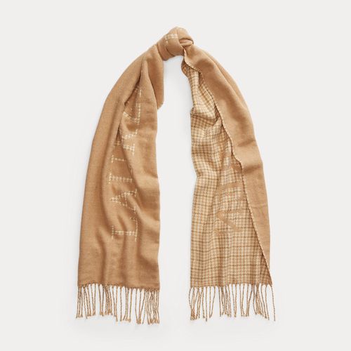 Reversible Logo Jacquard Scarf - Lauren - Modalova