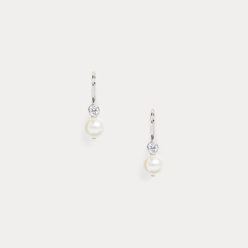 Sterling Silver Pearl Threader Earrings - Ralph Lauren - Modalova