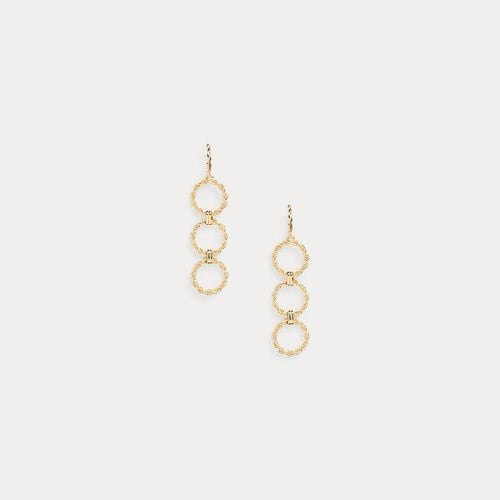 Gold-Plated Link Linear Earrings - Lauren - Modalova