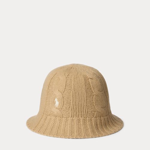 Cable-Knit Wool-Blend Bucket Hat - Polo Ralph Lauren - Modalova