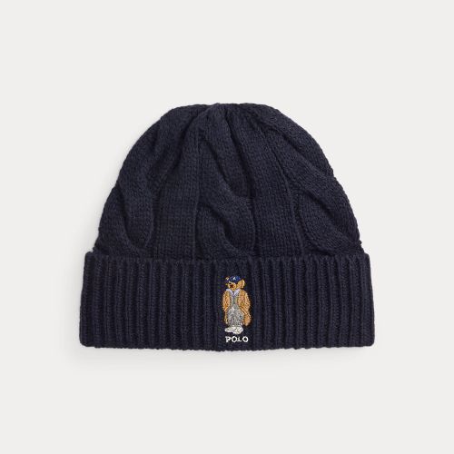 Polo Bear Cable Wool-Blend Beanie - Polo Ralph Lauren - Modalova