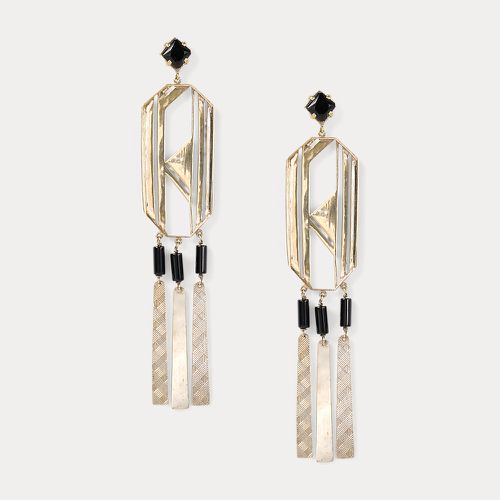 Art Deco Drop Earrings - Collection - Modalova