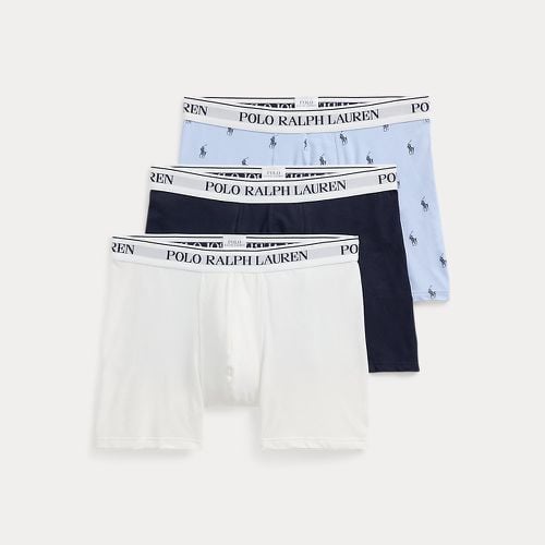 Stretch Cotton Boxer Brief 3-Pack - Polo Ralph Lauren - Modalova