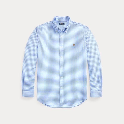 Custom Fit Gingham Oxford Shirt - Polo Ralph Lauren - Modalova