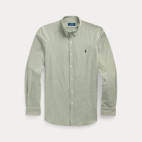 Slim Fit Striped Stretch Poplin Shirt - Polo Ralph Lauren - Modalova