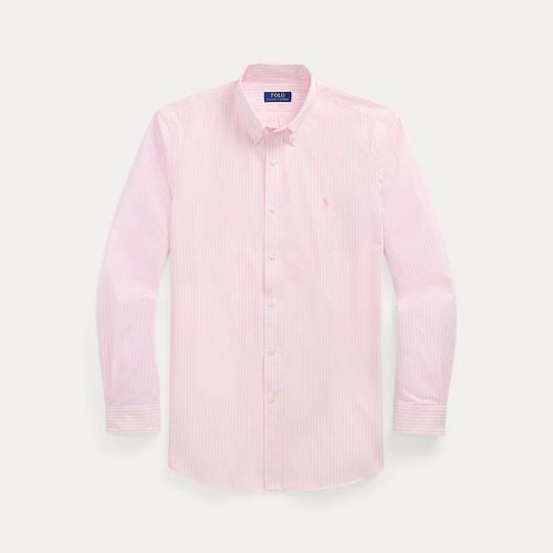 Custom Fit Striped Stretch Poplin Shirt - Polo Ralph Lauren - Modalova