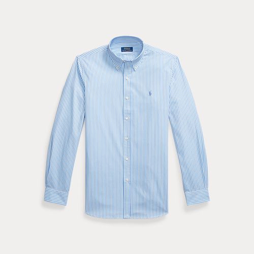 Custom Fit Striped Stretch Poplin Shirt - Polo Ralph Lauren - Modalova