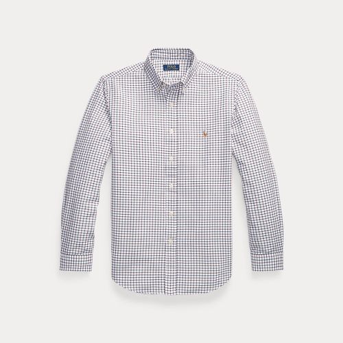 Custom Fit Tattersall Oxford Shirt - Polo Ralph Lauren - Modalova
