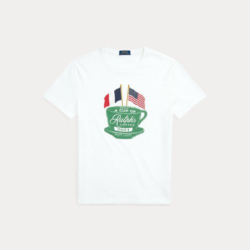 Ralph Lauren's Coffee Flag T-Shirt - Polo Ralph Lauren - Modalova