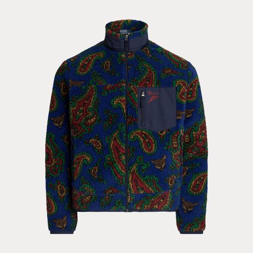 Paisley Pile Fleece Jacket - Polo Ralph Lauren - Modalova