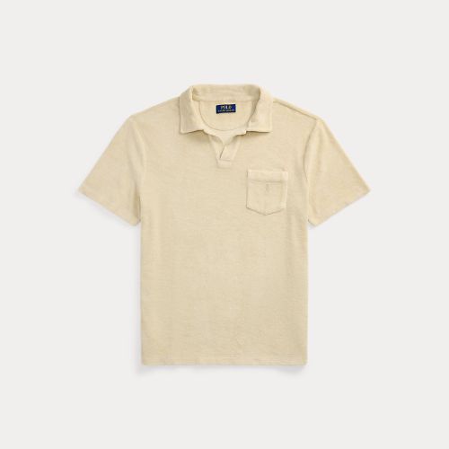 Mineral-Dyed Terry Polo Shirt - Polo Ralph Lauren - Modalova