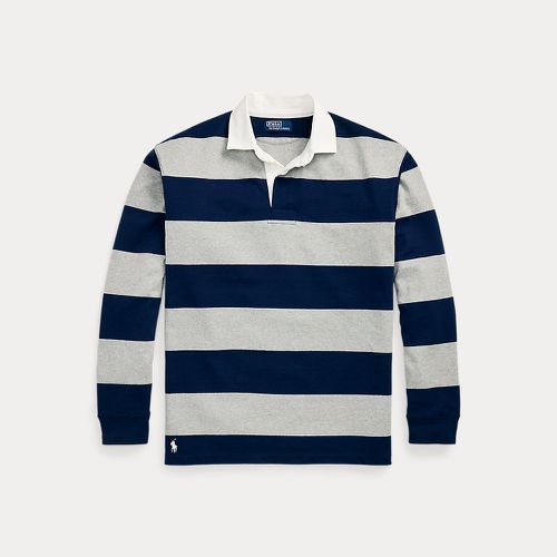 Big Fit Striped Jersey Rugby Shirt - Polo Ralph Lauren - Modalova