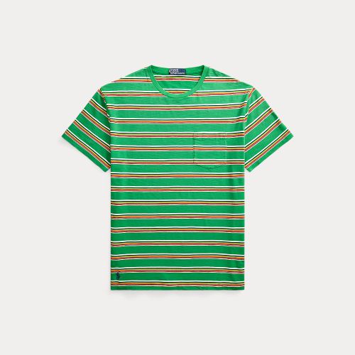 Classic Fit Striped Gauze Jersey T-Shirt - Polo Ralph Lauren - Modalova