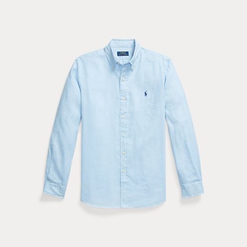 Custom Fit Linen-Cotton Shirt - Polo Ralph Lauren - Modalova