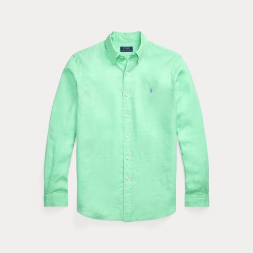 Slim Fit Linen Shirt - Polo Ralph Lauren - Modalova