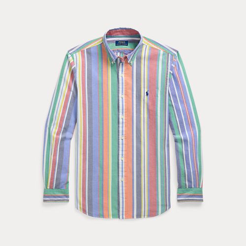 Custom Fit Striped Oxford Shirt - Polo Ralph Lauren - Modalova