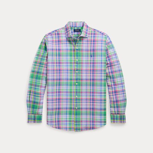 Custom Fit Plaid Oxford Shirt - Polo Ralph Lauren - Modalova