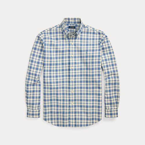 Custom Fit Plaid Oxford Shirt - Polo Ralph Lauren - Modalova