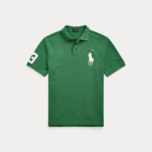 Custom Slim Fit Big Pony Mesh Polo Shirt - Polo Ralph Lauren - Modalova