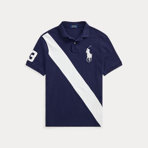 Custom Slim Fit Big Pony Mesh Polo Shirt - Polo Ralph Lauren - Modalova