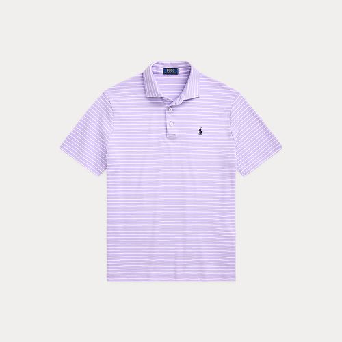 Custom Slim Fit Striped Soft Cotton Polo - Polo Ralph Lauren - Modalova