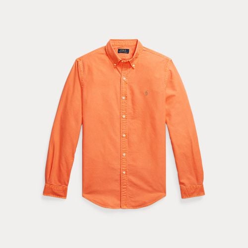 Slim Fit Garment-Dyed Oxford Shirt - Polo Ralph Lauren - Modalova