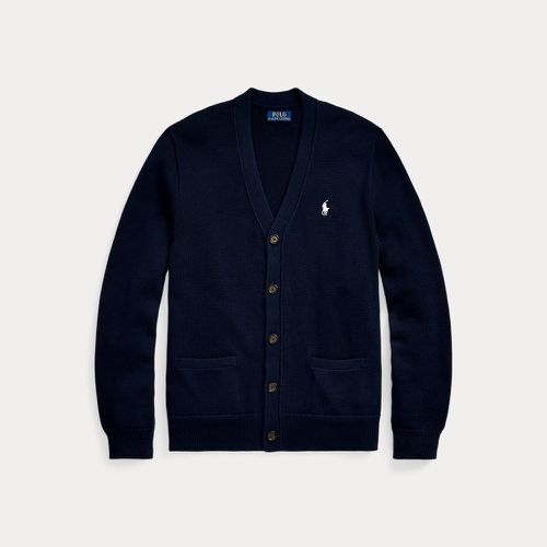 Cotton V-Neck Cardigan - Polo Ralph Lauren - Modalova