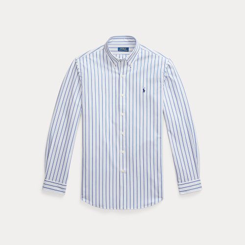 Custom Fit Striped Stretch Poplin Shirt - Polo Ralph Lauren - Modalova