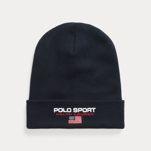 Polo Sport Rib-Knit Cotton Beanie - Polo Ralph Lauren - Modalova