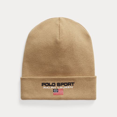 Polo Sport Rib-Knit Cotton Beanie - Polo Ralph Lauren - Modalova