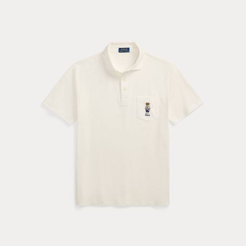 Custom Slim Polo Bear Mesh Polo Shirt - Polo Ralph Lauren - Modalova