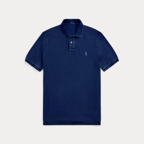 Classic Fit Indigo Mesh Polo Shirt - Polo Ralph Lauren - Modalova