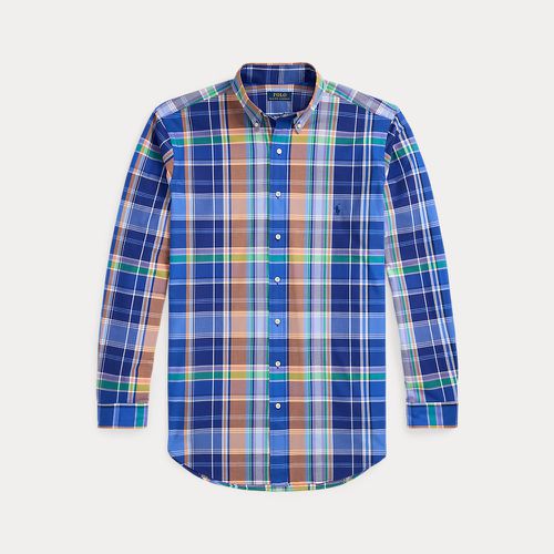 Plaid Stretch Poplin Shirt - Big & Tall - Modalova