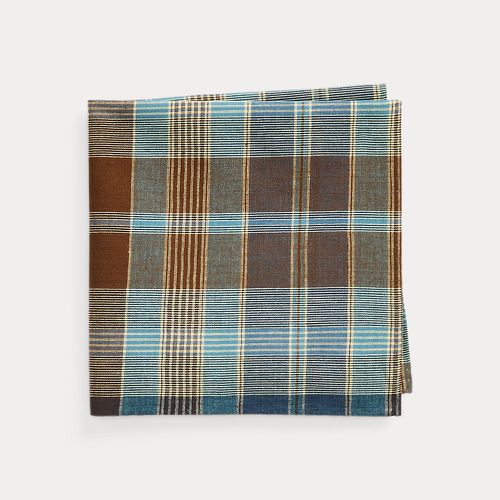 Plaid Cotton Pocket Square - Polo Ralph Lauren - Modalova