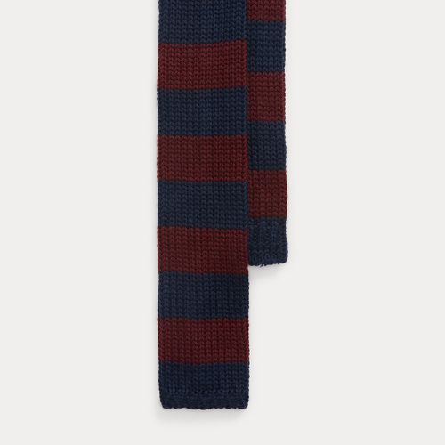 Striped Knit Wool Tie - Polo Ralph Lauren - Modalova