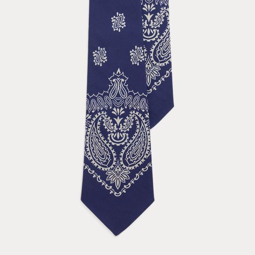 Vintage-Inspired Bandanna Cotton Tie - Polo Ralph Lauren - Modalova