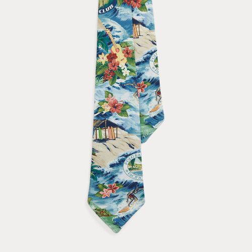 Vintage-Inspired Tropical-Print Tie - Polo Ralph Lauren - Modalova