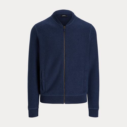 Mesh-Knit Cotton Full-Zip Jumper - RLX - Modalova