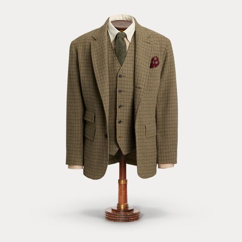 Checked Wool Tweed Blazer - RRL - Modalova