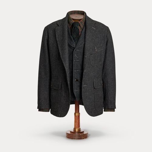 Unconstructed Wool-Cotton Blazer - RRL - Modalova