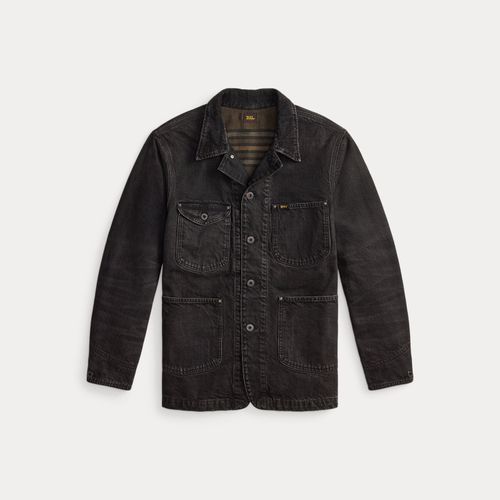 Corduroy-Collar Denim Jacket - RRL - Modalova