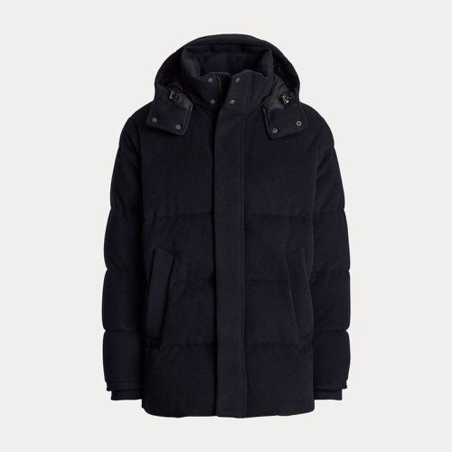 Wool-Blend Down Hooded Jacket - Purple Label - Modalova